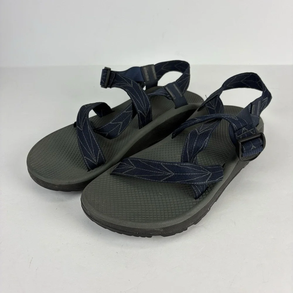 Chaco Z Cloud Aero Blue Hiking Sandals open toe single strap Men's 12